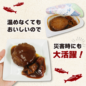 ととばーぐ デミグラス 10パック 常温 ＼ 惣菜 ／