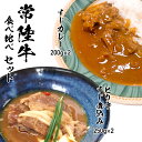 【ふるさと納税】【 常陸牛 】 すじカレー 200g × 2 ・ ピリ辛 すじ煮込み 250g × 2 食べ比べ セット 常陸牛 カレー すじ煮込み 牛肉 時短 ふるさと納税 10000円