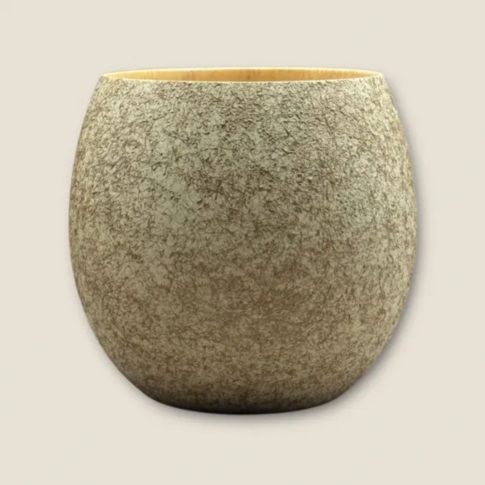 木製 エッグカップ 乱糸マット仕上げ 漆白［NF122］ 303446_CU90053VC04