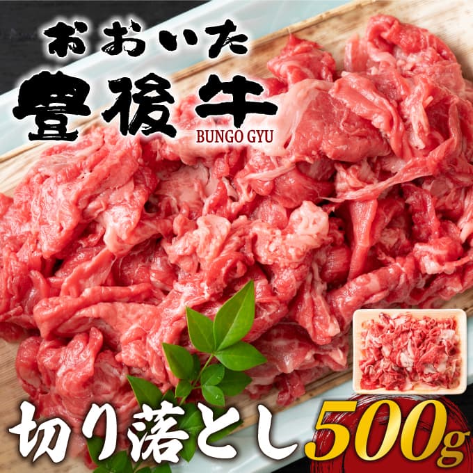 【ふるさと納税】おおいた豊後牛切り落とし 500g | 和牛 豊後牛 国産牛 すき焼き しゃぶしゃぶ 大分県産 九州産 津久見市 国産
