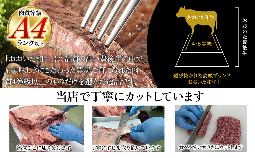 おおいた和牛 サーロインステーキ 約200g×4枚(合計800g) 牛肉 和牛 豊後牛 赤身肉 焼き肉 焼肉 ステーキ肉 大分県産 九州産 津久見市 熨斗対応【tsu001806】