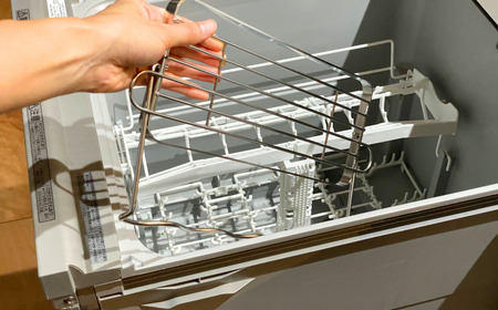 すっきり暮らすセット（スクエア+ジャグボトル） 水切りかご ステンレス 食洗機対応 燕三条製 [ビーワーススタイル] 【019S122】