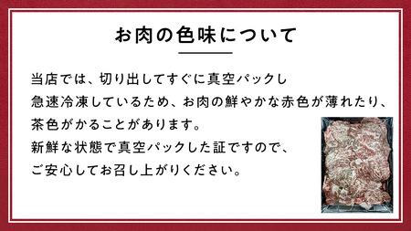 【 定期便 隔月 3回 】上州牛 切り落とし 1kg ( 500g × 2パック ) [AH029tu]
