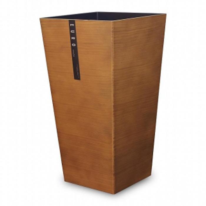 【ふるさと納税】ユーロスタイルBOX L角 9.5L（チーク）　タツクラフト