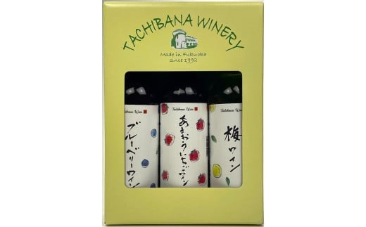 フルーツワイン３００ml３本セット