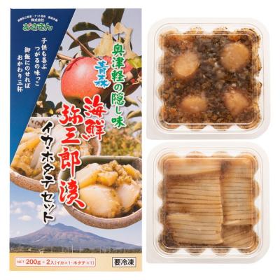ふるさと納税 つがる市 海鮮 弥三郎漬 イカ・ホタテセット|郷土料理 [0531] |  | 03