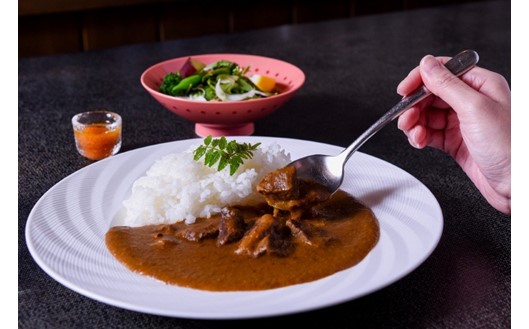 【黒川温泉　御客屋の極み】肥後の赤カレー（あか牛）・黒カレー（馬肉）お試しセット