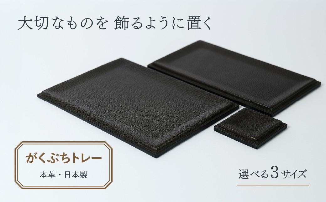 
                  【選べるサイズ】バッグ レザートレー がくぶちレザートレイ | バッグ ハンドバッグ トートバッグ 革製品 レザー 牛革 山羊革 本革 鞄 かばん 小物 日本製 ギフト 谷田貝陵子 東京都 青梅市
                