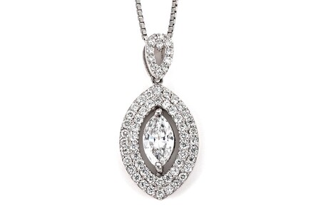 【一点もの】ダイヤモンド（0.504ct）プラチナペンダント　R80　K05136-H