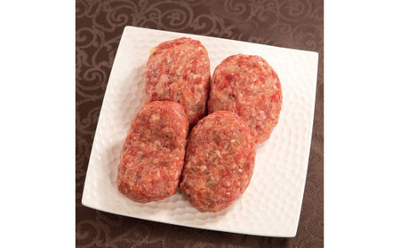 DU-4　【焼くだけでレストランの味】常陸牛ハンバーグ4個＆茨城豚ロース味噌漬け4枚 セット 木箱入り【肉のイイジマ】≪牛肉 和牛 ブランド牛 常陸牛 豚肉 ギフト 贈答≫
