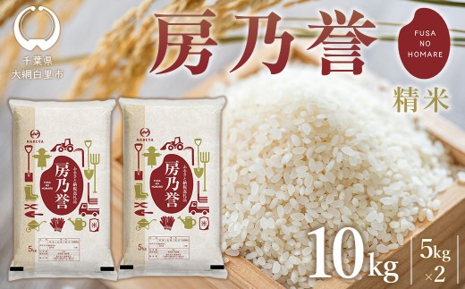 
                  【最短2～7営業日出荷】千葉県産『房乃誉』精米 10kg(5kg×2袋) 【 ふるさと納税 人気 おすすめ ランキング  ブレンド米 精米 白米 コシヒカリ 訳あり品 千葉県 大網白里市 送料無料 】 E029
                