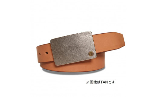 天神ワークス/レザーベルトBE401/OLIVE 〈32インチ〉