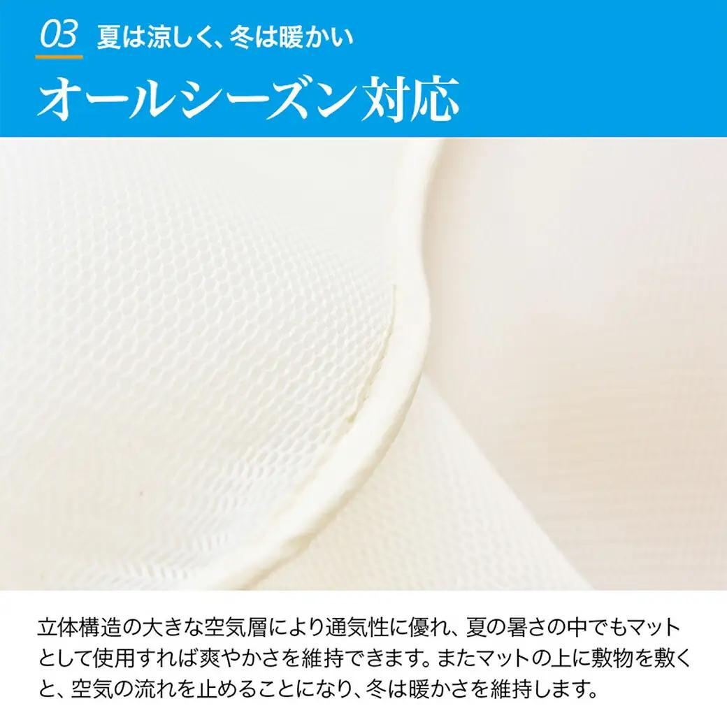 旭化成フュージョン使用敷パット〈セミダブル〉〔AH-J205〕