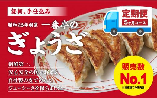 
             定期便 5ヶ月 冷凍餃子 63個 21個入り× 3箱 手仕込み 老舗 一番亭 モチモチ 皮 野菜 たっぷり 豚肉 満足感 手軽 晩ごはん 家族 お裾分け 子ども 弁当 惣菜 お取り寄せ 家庭用 餃子セット 冷凍食品 中華 三島市 静岡県
          