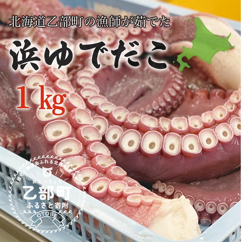 ＜漁師の浜ゆでたこ1kg＞北海道 道産 乙部町 乙部町産 蛸 タコ たこ足 タコ 刺身 唐揚げ おかず おつまみ 真空パック お土産 グルメ 国産 食品 海鮮 人気 おすすめ