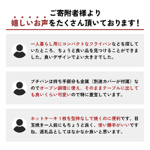 フライパン 天使のオールパン プチパン 鍋掴み付 フライパン