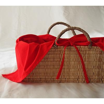 ふるさと納税 田原本町 あづま袋(エコバッグ)　カラー:レッド　Lサイズ1セット |  | 01