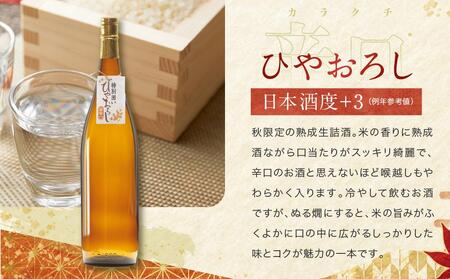 【大容量セット】 秋限定辛口純米酒「ひやおろし」とスッキリ辛口の地酒セット(1800ml×3種）| 辛口 熟成酒 純米酒 特別純米酒 本醸造 深山菊 甚五郎 秋限定 地酒 飲み比べ 飛騨 高山 有限会