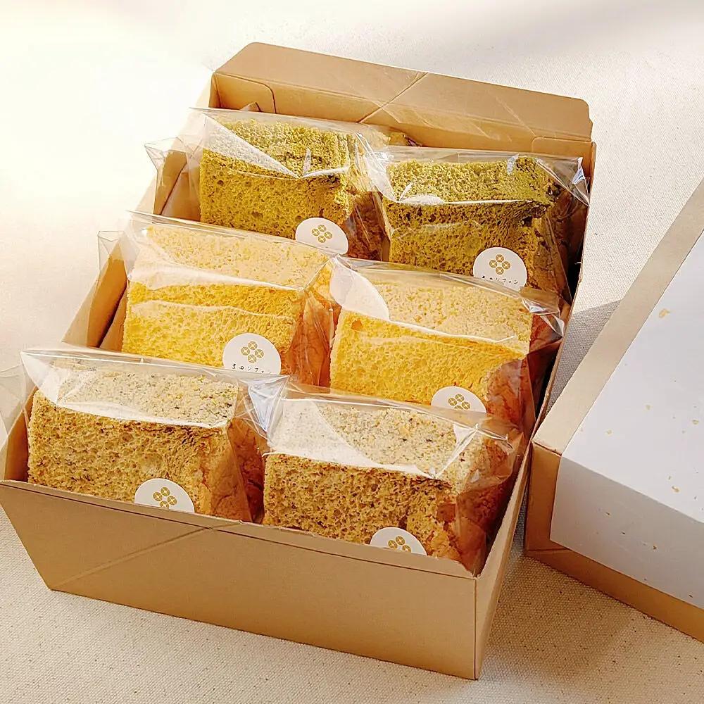 シフォンケーキ セット 3種類 各2カット アソート ケーキ