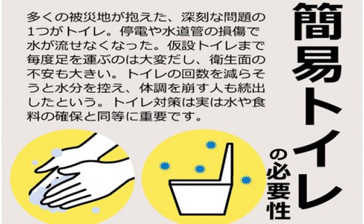 防災グッズ 米ぬかパワー非常用防臭トイレ 10回分 豊岡産