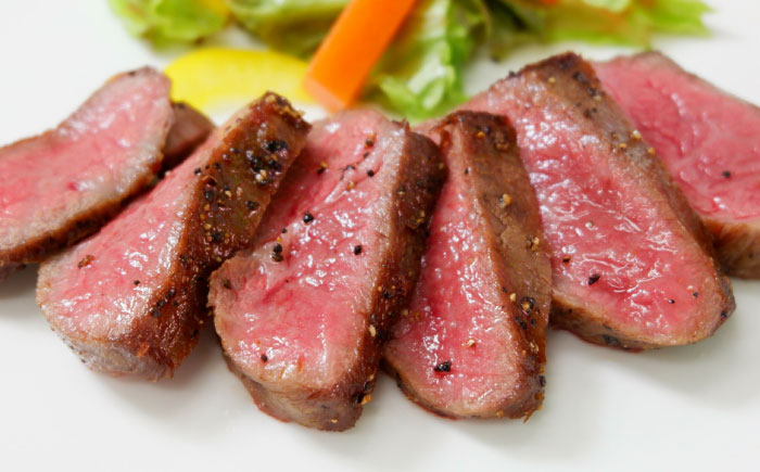 【全3回定期便】【GI認証】くまもとあか牛三角バラステーキ 約120g×4枚 / 菊陽町 あかうし 熊本県 肉 にく niku ブランド 旨み 【有限会社 三協畜産】 [BHAS093]