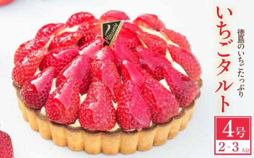 日時指定可 いちごタルト 4号 ケーキカスタードクリーム クレームダマンド フルーツタルト 季節のタルト 苺タルト タルトケーキ 洋菓子 デザート スイーツ お菓子 おやつ ギフト プレゼント 贈答 誕生日 記念日 結婚記念日 内祝い 送料無料 徳島県 阿波市 CAKE EXPRESS