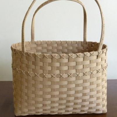 ふるさと納税 紋別市 手づくりのカゴ3点セット(茶系) |  | 02