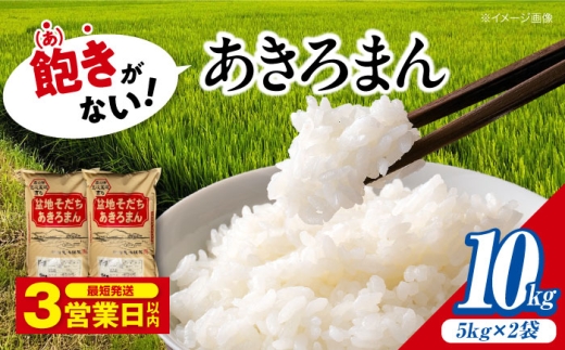 【令和7年産】【スピード発送】盆地そだちあきろまん 10kg（5kg×2袋） 三次市 / 福田農場 [APBM009]