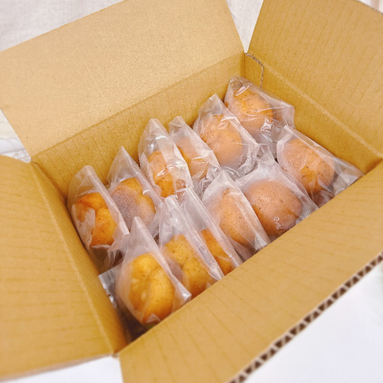 【自家用】焦がしバターのりんごフィナンシェ24個入