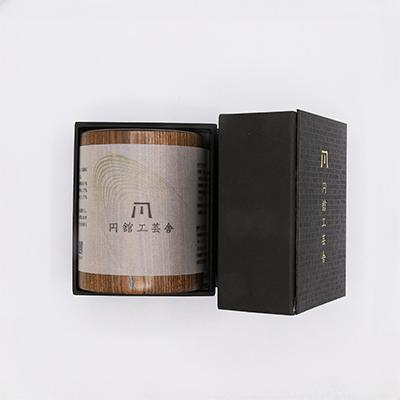 ふるさと納税 美幌町 円舘工芸舎　美しい木目の茶筒(小) |  | 02