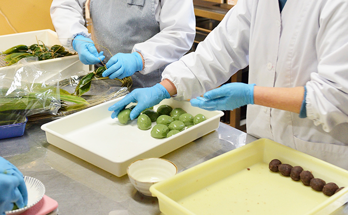 手作り笹団子20個＆笹雪だるま10個セット