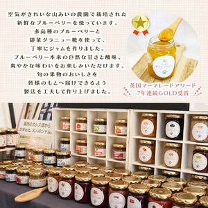 ブルーベリー ジャム 6本 詰め合わせ 無添加 英国 マーマレード アワード 受賞 工房 国産 フルーツ ブルーベリージャム やまゆ スイーツ ギフト 贈り物 季節 静岡県 藤枝市 トースト パン 朝