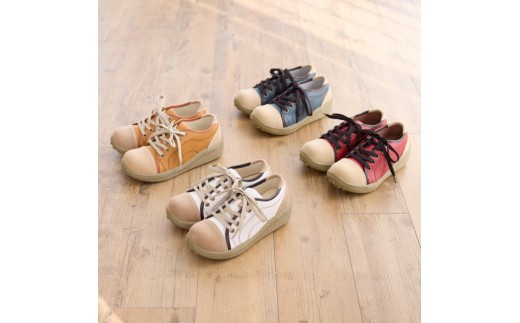 
                  ポルカ＜サイズ・カラー選択可＞ レディース スニーカー 幅広 甲高 外反母趾 ゆったり 3E 大人気 厚底 靴
                