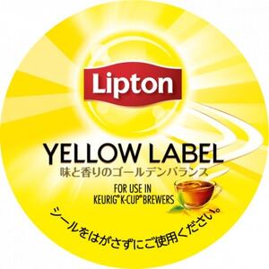 キューリグ 専用カプセル 紅茶 リプトン イエローラベル 24個【1665591】
