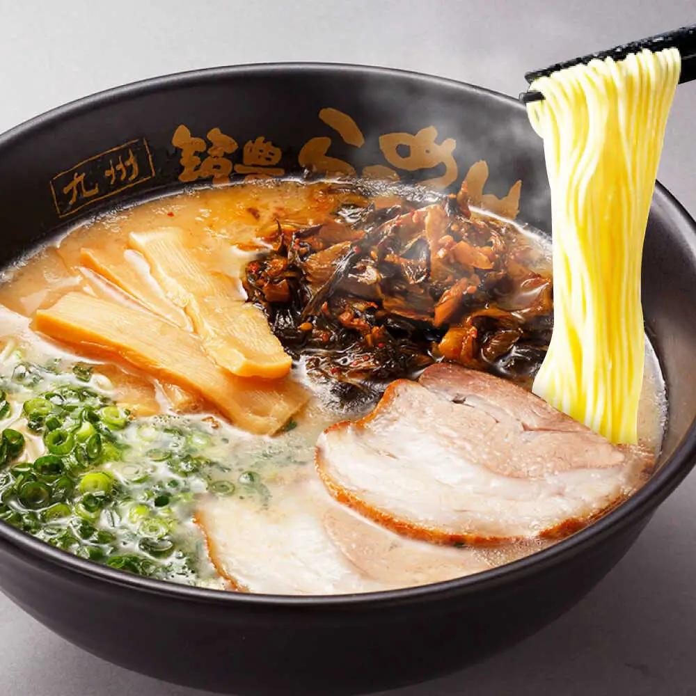 高菜 生ラーメン 10食セット[BGBP007]とんこつ
