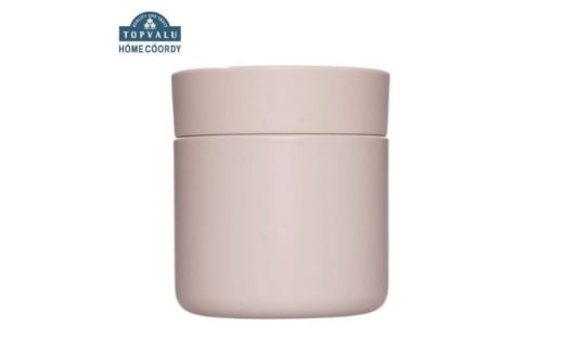 ホームコーディ　シンプルフードジャー 310mL　グレージュ イオンリテール 日用品 [№5346-2134]