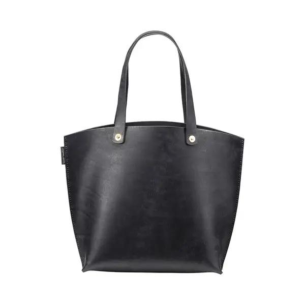 豊岡鞄 haaki Leatherトートバッグ HLB100 ネロ / KOMOREBI 木和田正昭商店 牛皮革 革 トートバッグ レディース 高級 おしゃれ バッグ かばん カバン 鞄 シンプル デ