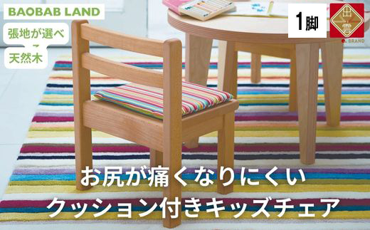 BAOBAB LAND K-127 クッションチェア 1脚【9_4-001】