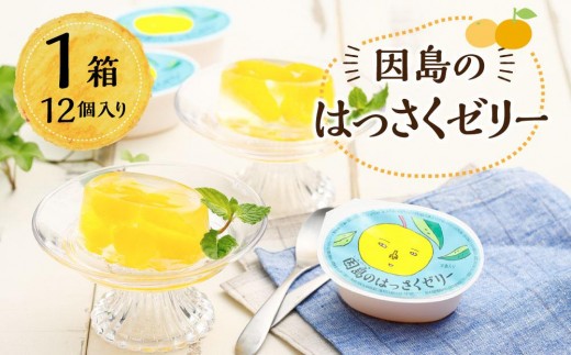 
                  【寄付額改定】因島のはっさくゼリー（78g×12個）【八朔 はっさく ゼリー 柑橘 みかん オレンジ デザート スイーツ 人気 おすすめ 広島県 尾道市】
                