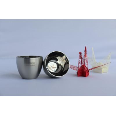 ふるさと納税 燕市 ORIZURU 二重構造ぐい呑み　1個 |  | 02