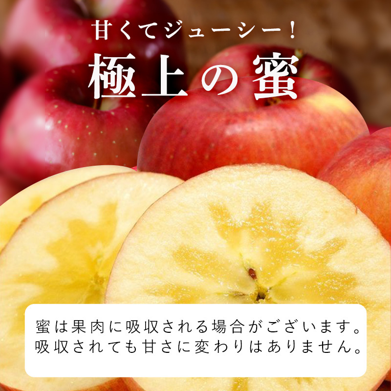 りんご 【12月・1月発送】 蜜入り 糖度13度以上 おもてなし用 家庭用 葉とらず サンふじ 約 3kg 【 青森りんご 】 りんご リンゴ 果物 フルーツ 産地直送 贈り物 年末 年始 挨拶