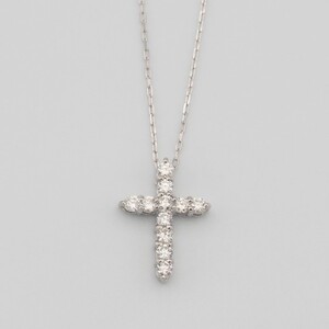PT900/PT850 0.2ct ダイヤモンド ペンダントネックレス　FHH-019845