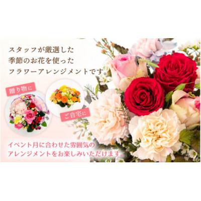 ふるさと納税 越前町 お花 お楽しみ 季節のフラワーアレンジメント |  | 01