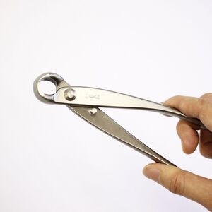 ステンレス 丸刃 コブ切 小 180mm 盆栽 鋏 喜久和