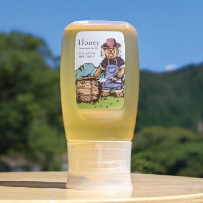 ふるさと納税 美濃市 300g 深田養蜂の天然蜂蜜 国産蜂蜜 非加熱 生はちみつ 岐阜県 美濃市産 A9