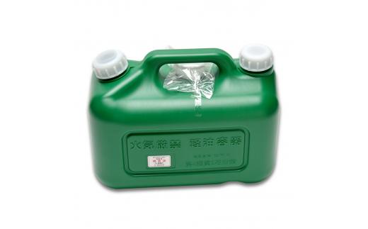 004IT02N.10Lポリタンク軽油缶（緑）