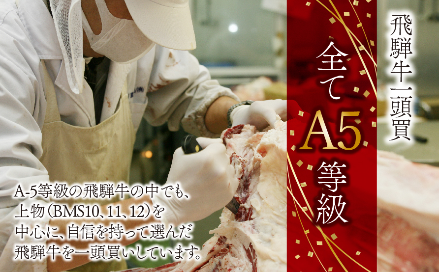 A5飛騨牛モモすき焼き用6か月コース