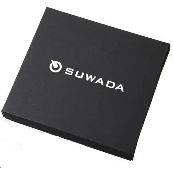 [SUWADA] つめ切り ブラックL 革ケースセット ニッパー型爪切り 高級 ギフト ネイルケア