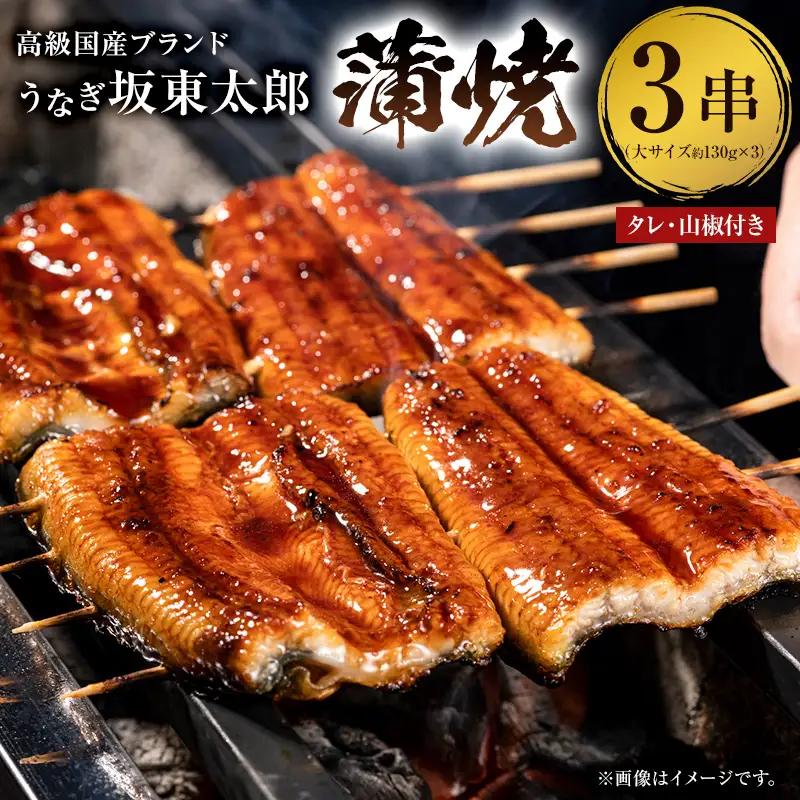 のし対応可能 国産 うなぎ 「坂東太郎 使用」 蒲焼 3串 大サイズ 130g前後×3串 mi0058-0001 千葉県 南房総市 大きい うなぎ 惣菜 うなぎ  鰻 ウナギ お取り寄せ 鰻 うなぎ お取り寄せグルメ 鰻 うなぎ坂東太郎 冷凍 うなぎ 鰻 備長炭 うなぎ さっぱり うなぎ 鰻 ウナギ うなぎ蒲焼 土用の丑の日うなぎ うなぎ蒲焼き うなぎ