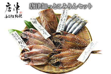TV出演記念 唐津 知っとこみりんセット 無添加 無着色 唐津産 手造り 旬アジ干物（淡塩造り） 真鰯丸干し 旬サバみりん干し 海鮮